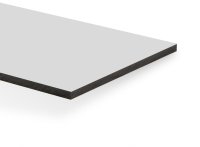 VOLKERN DECOLAN ZWARTE KERN EXTERIEUR 2 ZIJDEN SILVER GREY 270 SUEDE (BENADERT RAL 7047) 3050X1300X6MM 1 ZIJDE UV = FOLIE